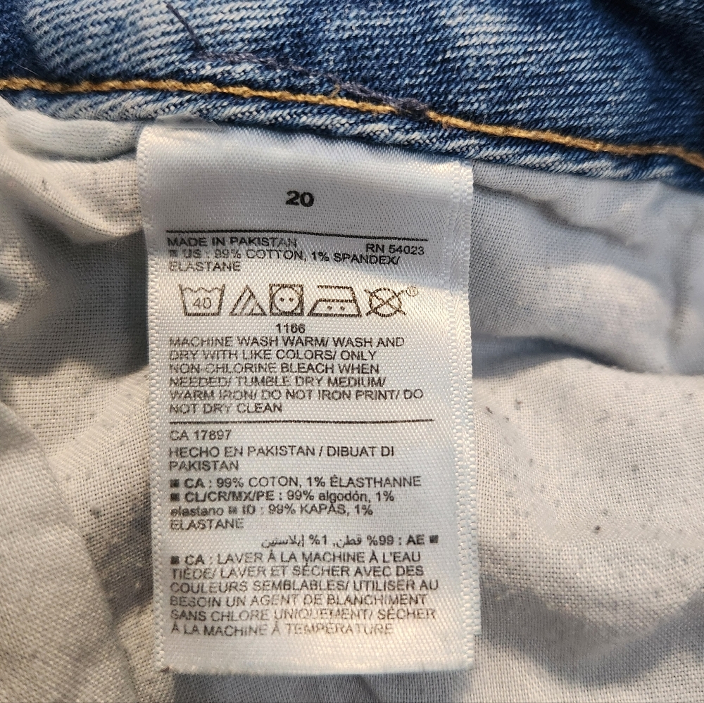 Old Navy Light Blue O.G. Straight Jeans - Picture 7 of 7